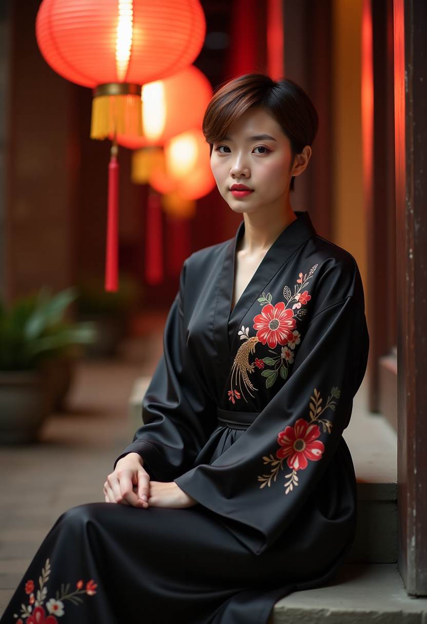 烈焰红唇4K修复画质对比